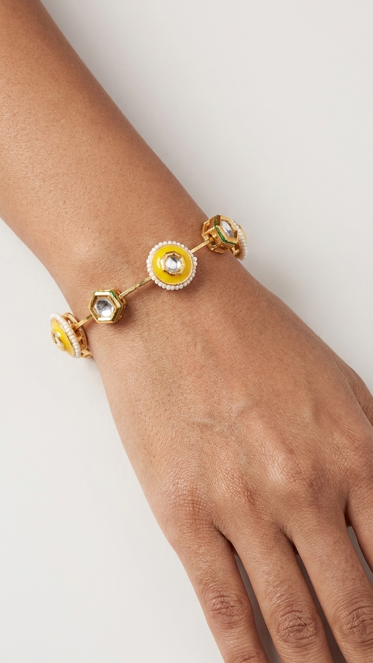 Ella bangle-Yellow