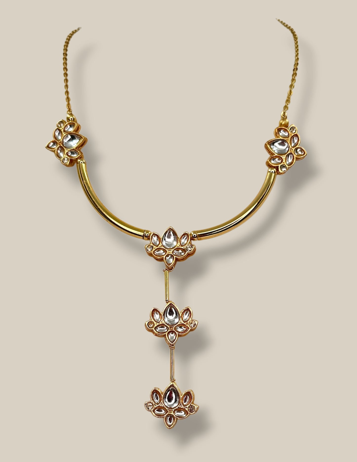 Kamal Necklace-White
