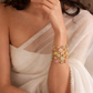 Ella bangle- Teal Green