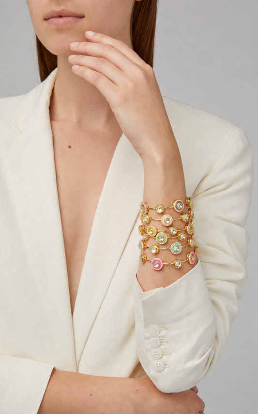 Ella bangle- LIght Pink