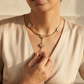 Kamal Necklace-White