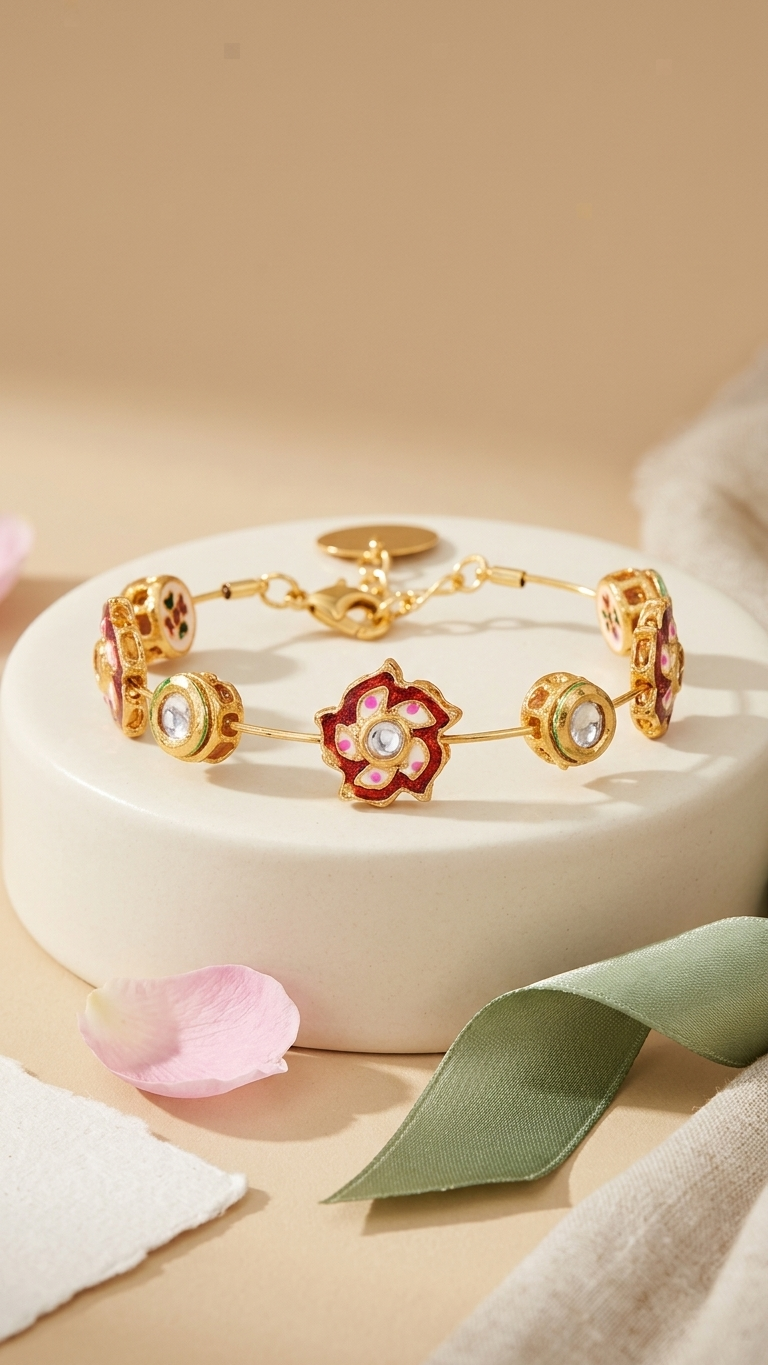 Zehra bangle-Maroon