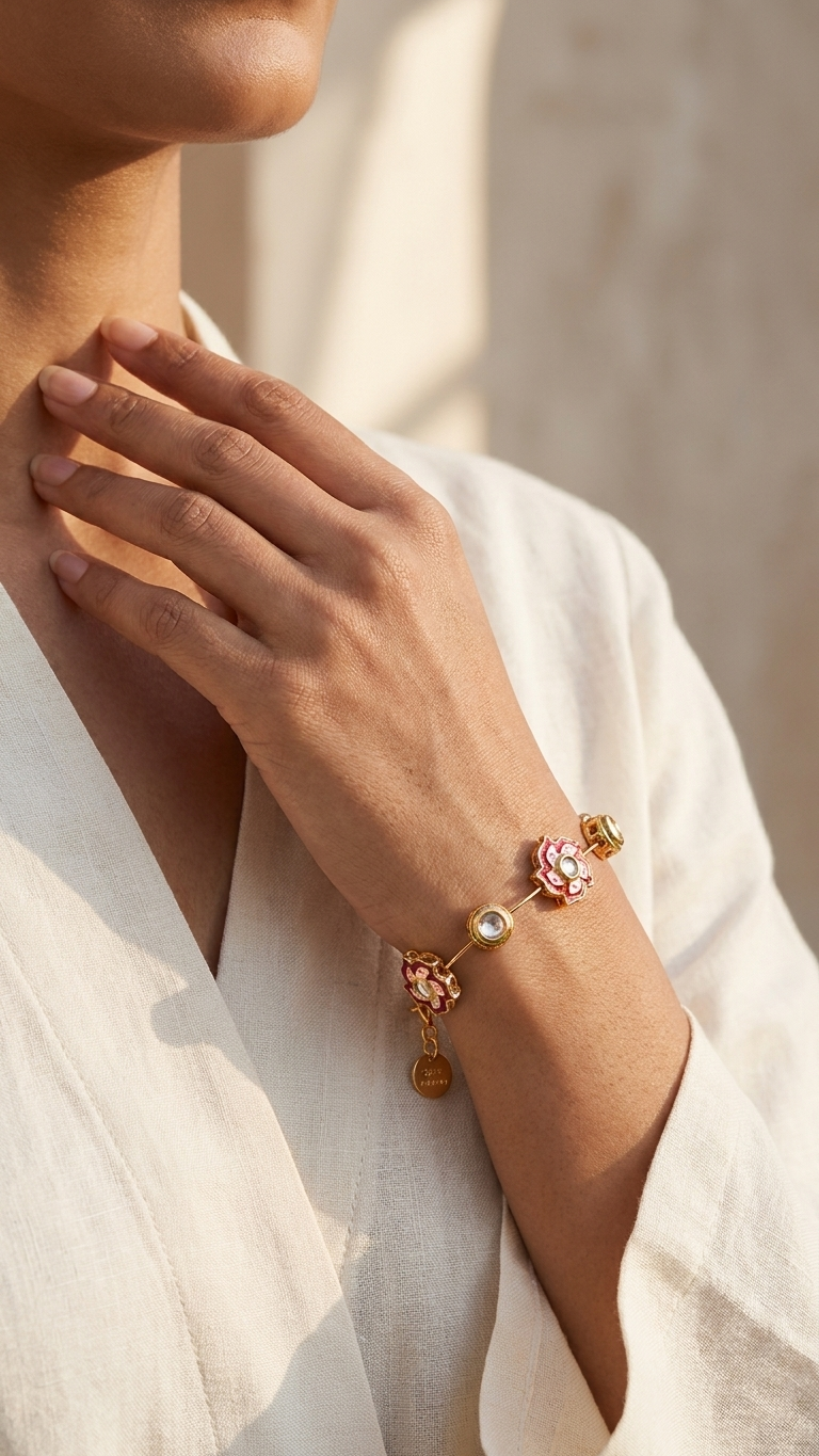Zehra bangle-Maroon