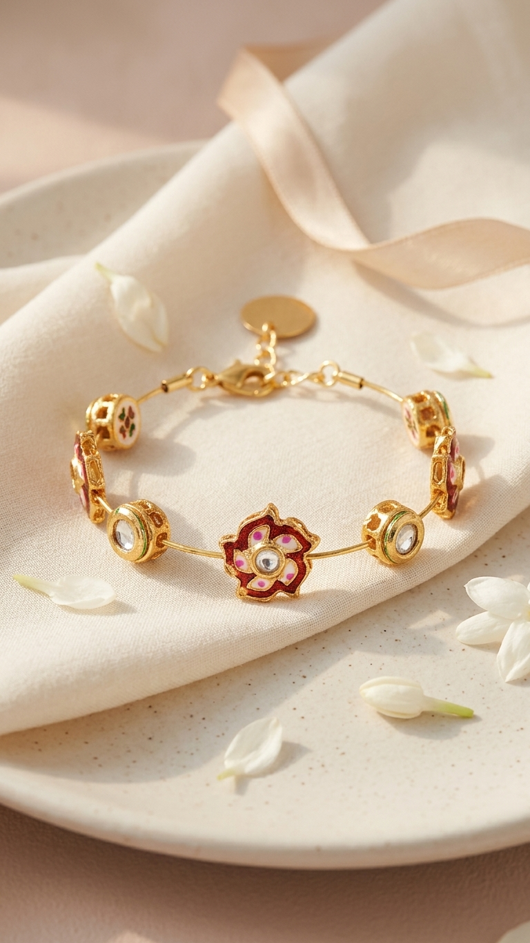 Zehra bangle-Maroon