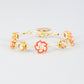 Zehra bangle-Coral Red
