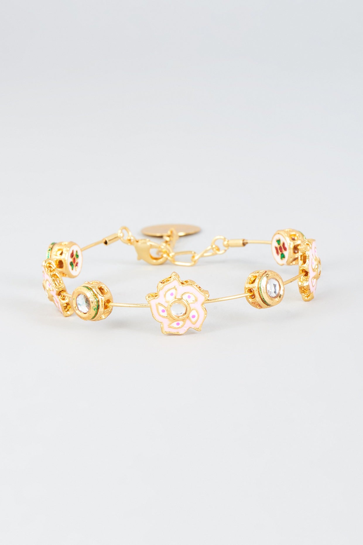 Zehra bangle-Light Pink