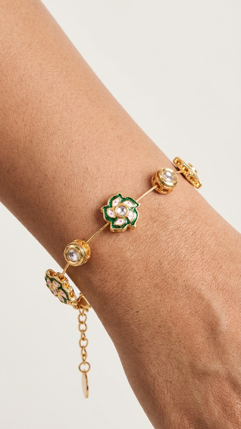 Zehra bangle-Green