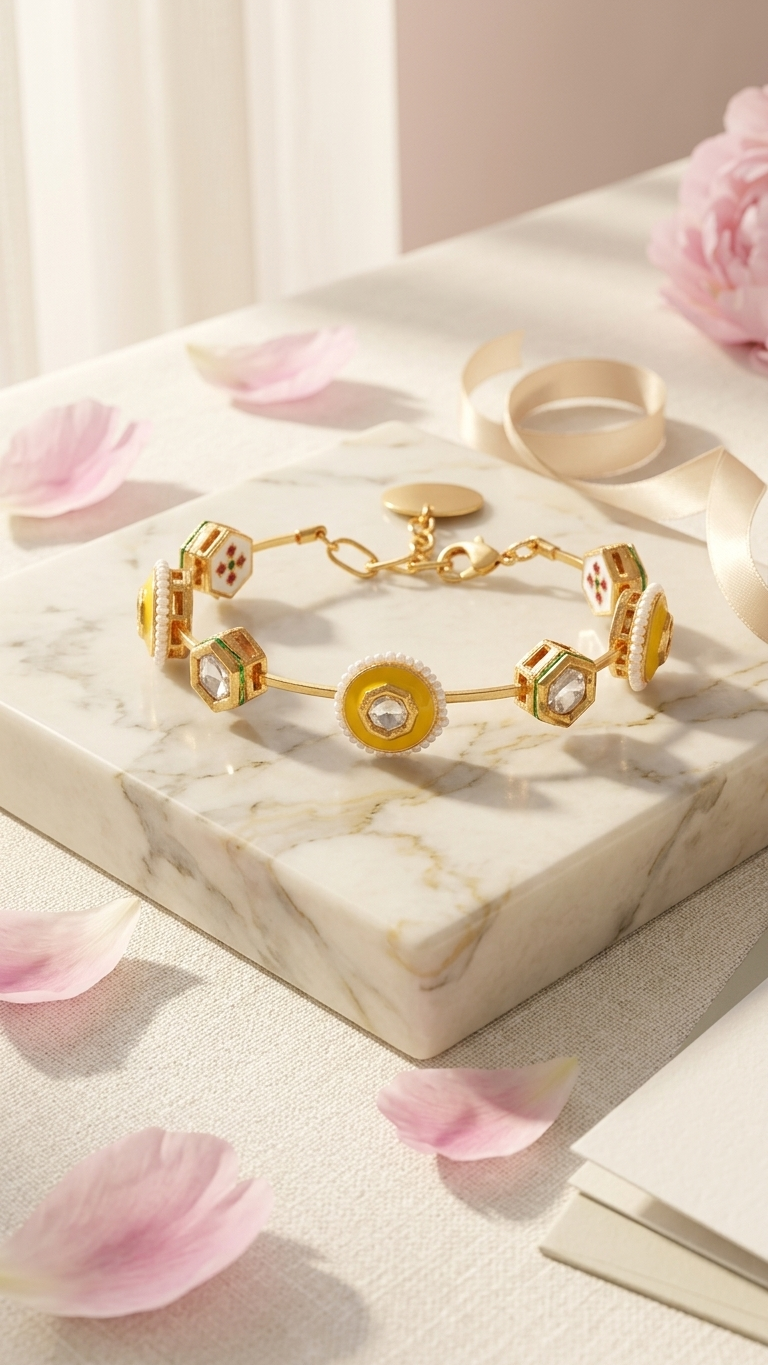 Ella bangle-Yellow