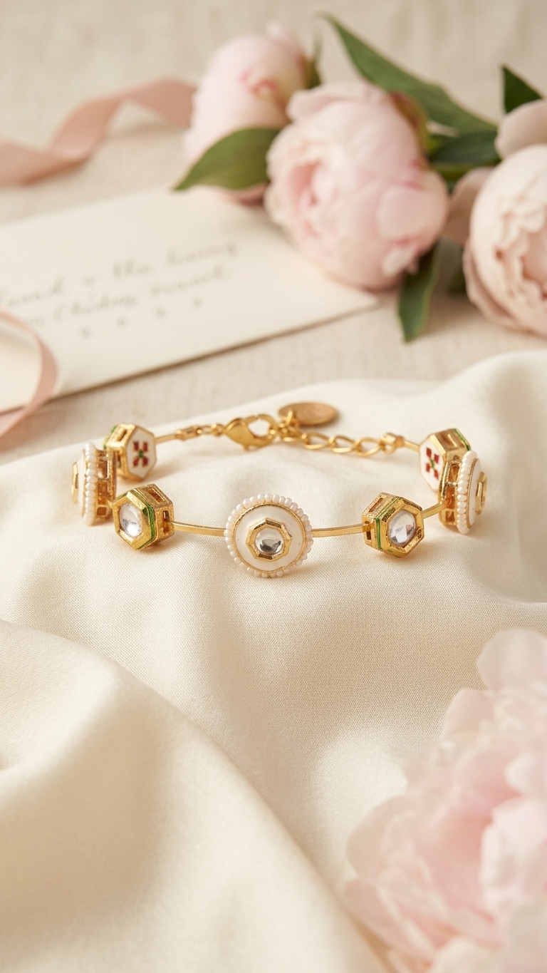 Ella bangle-White