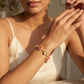 Ella bangle-Ruby Red