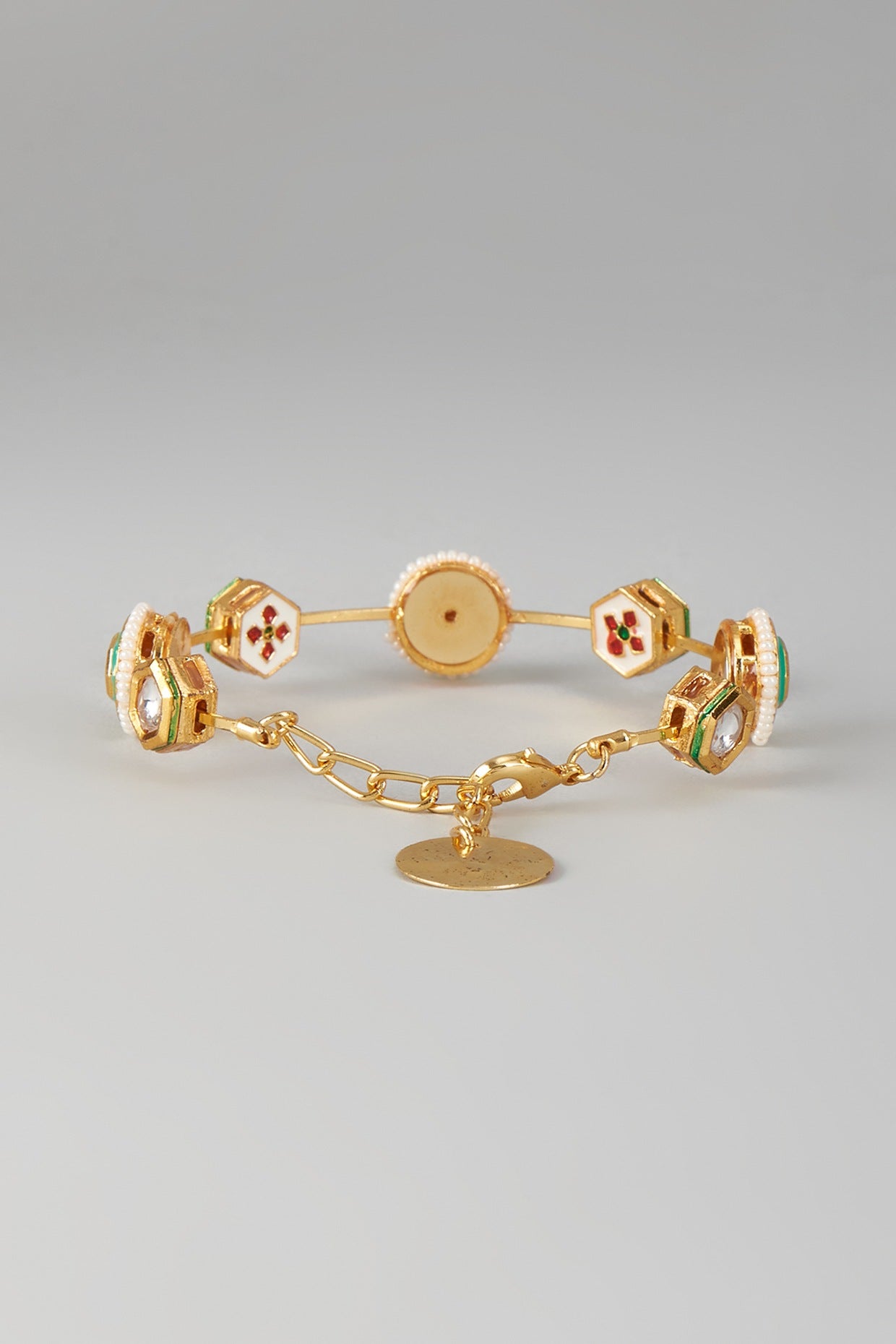 Ella bangle- Teal Green
