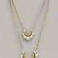 Double Chaand Necklace