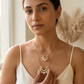 Double Chaand Necklace