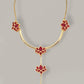 Kamal Necklace-Ruby