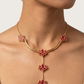 Kamal Necklace-Ruby