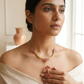 Kamal Necklace-Ruby